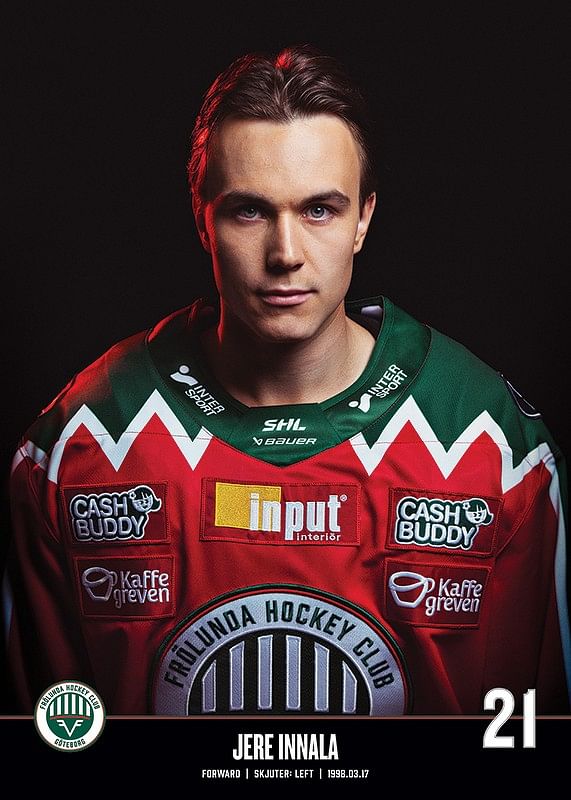 Jere Innala #21 Frölunda HC 2023/2024-12