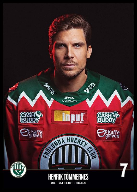 Henrik Tömmernes #7 Frölunda HC 2023/2024-12