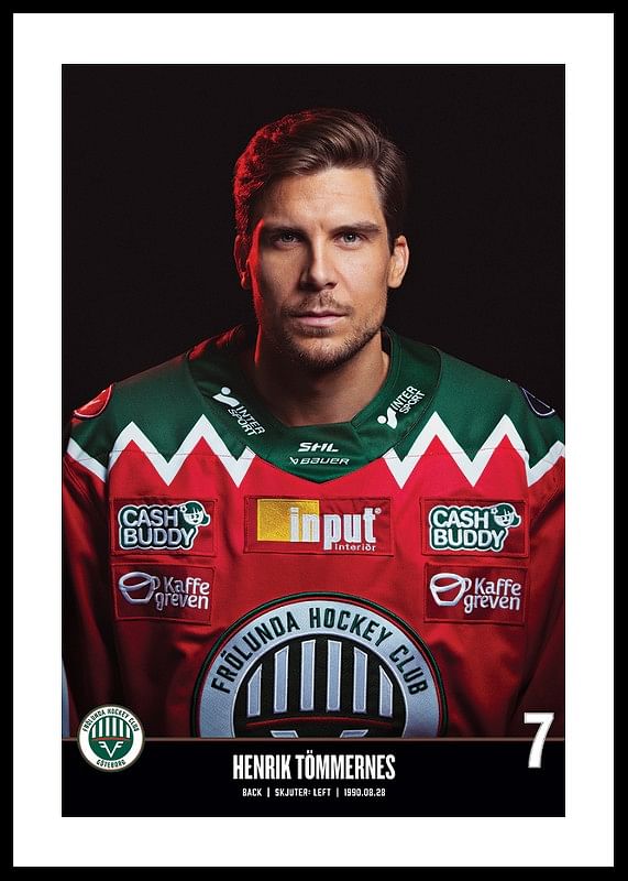 Henrik Tömmernes #7 Frölunda HC 2023/2024-12