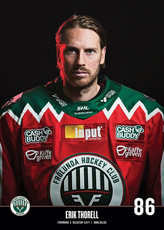 Erik Thorell #86 Frölunda HC 2023/2024-12