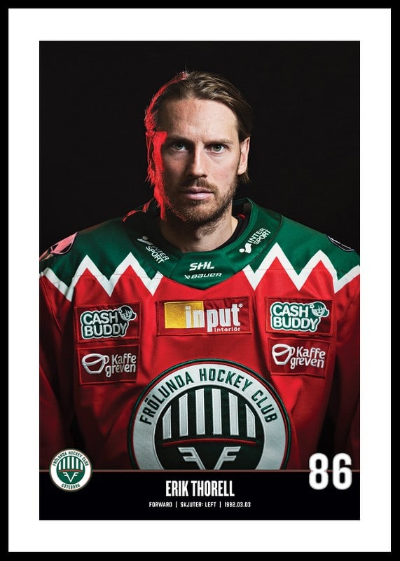 Erik Thorell #86 Frölunda HC 2023/2024-12