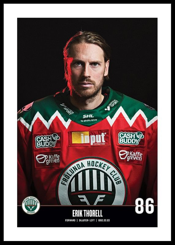 Erik Thorell #86 Frölunda HC 2023/2024-12