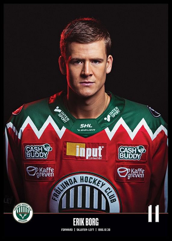 Erik Borg #11 Frölunda HC 2023/2024-12