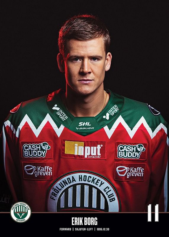 Erik Borg #11 Frölunda HC 2023/2024-12