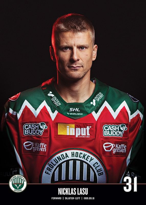 Nicklas Lasu #31 Frölunda HC 2023/2024-12
