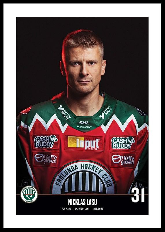 Nicklas Lasu #31 Frölunda HC 2023/2024-12