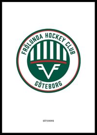 Frölunda HC Logo Vit-2