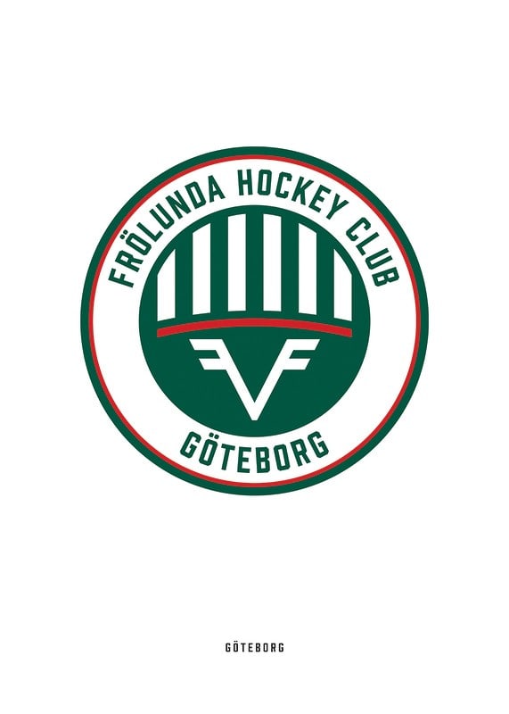 Frölunda HC Logo Vit-12
