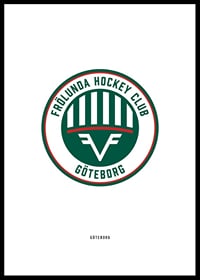 Frölunda HC Logo Vit-0