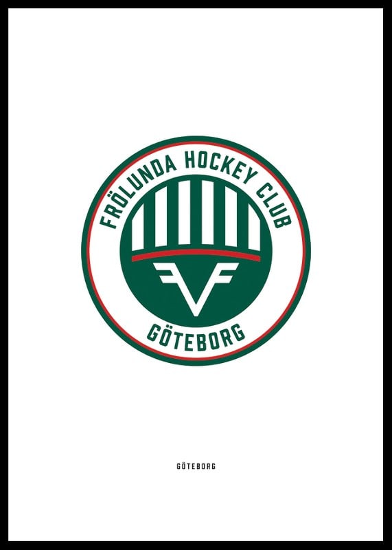 Frölunda HC Logo Vit-12