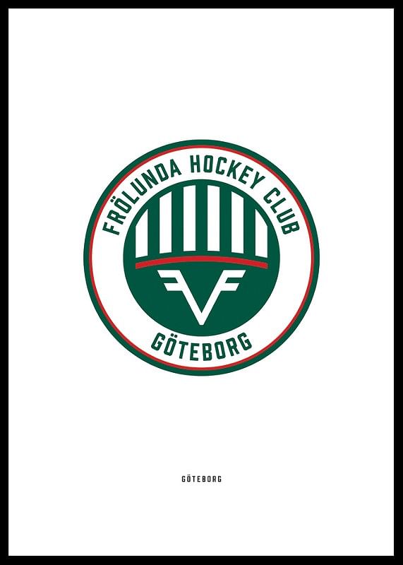 Frölunda HC Logo Vit-12