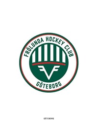 Frölunda HC Logo Vit-1