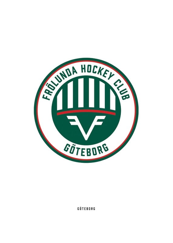 Frölunda HC Logo Vit-12
