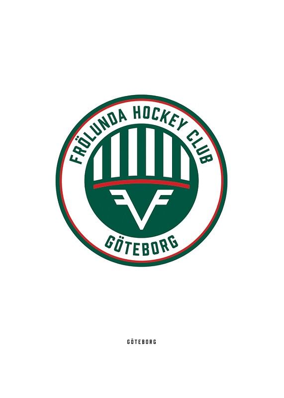 Frölunda HC Logo Vit-12