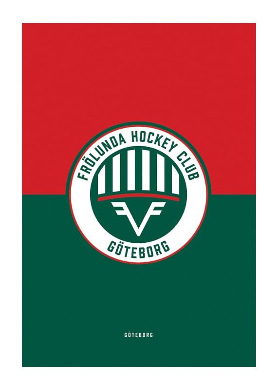 Poster Frölunda HC Logo R&G