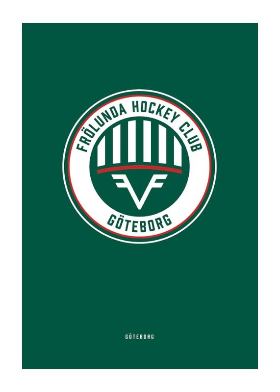 Poster Frölunda HC Logo Grön
