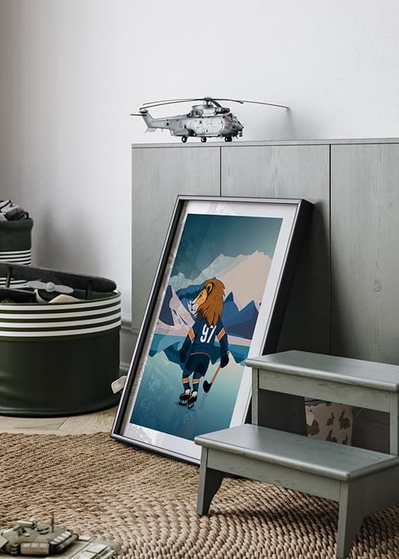 Poster Lacke On Ice Växjö Lakers crossfade