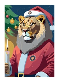 Christmas Lion No1 Växjö Lakers-1