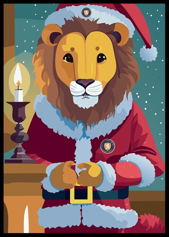 Christmas Lion No2 Växjö Lakers-12