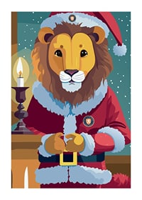 Christmas Lion No2 Växjö Lakers-1