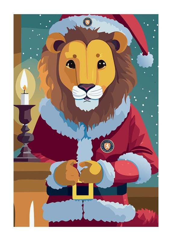 Christmas Lion No2 Växjö Lakers-12