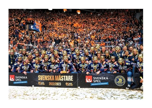 Poster Svenska Mästare 2022/2023 Horizontal Växjö Lakers