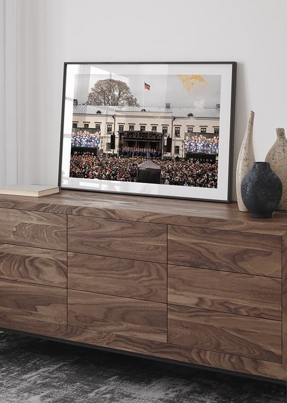 Poster Stortorget Horizontal Växjö Lakers crossfade