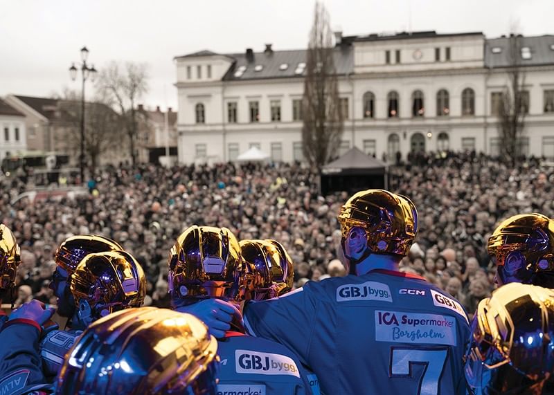 Firande På Torget Växjö Lakers-12