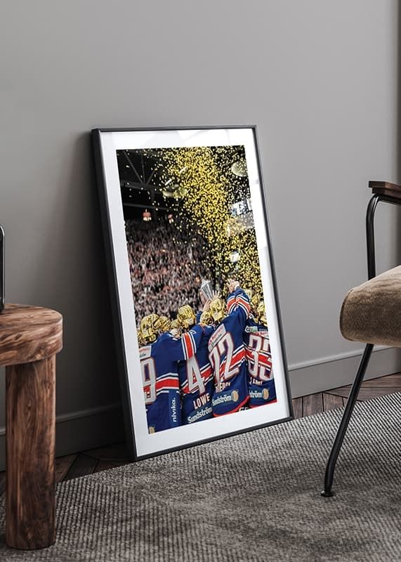 Poster Guldfirande Västra Stå No2 Växjö Lakers crossfade