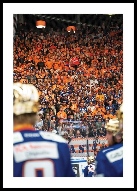 Poster Guldfirande Västra Stå No1 Växjö Lakers