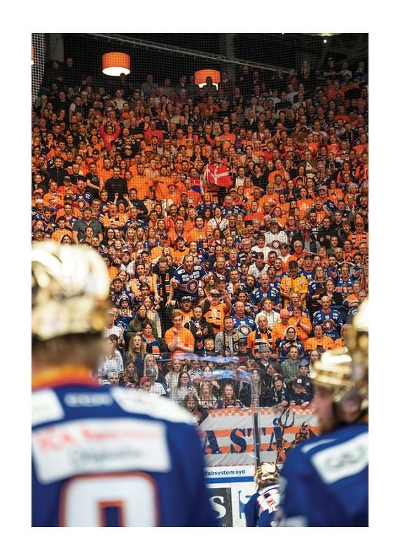 Poster Guldfirande Västra Stå No1 Växjö Lakers