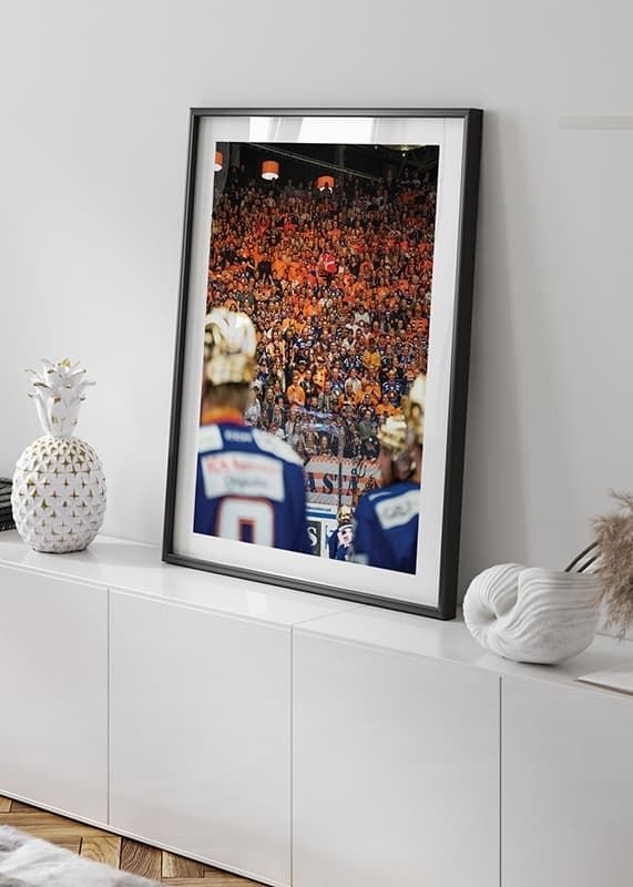 Poster Guldfirande Västra Stå No1 Växjö Lakers crossfade