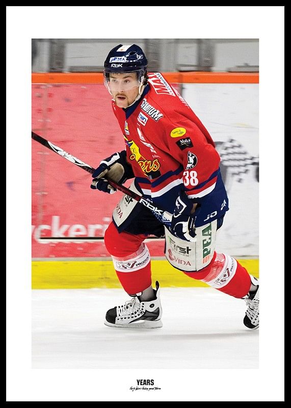 Years #38 Johan Markusson Växjö Lakers-12