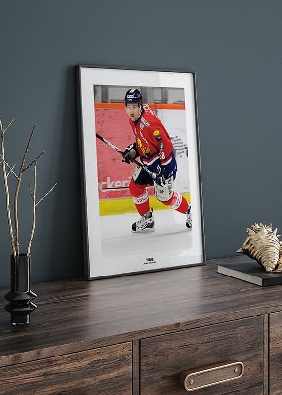 Poster Years #38 Johan Markusson Växjö Lakers crossfade