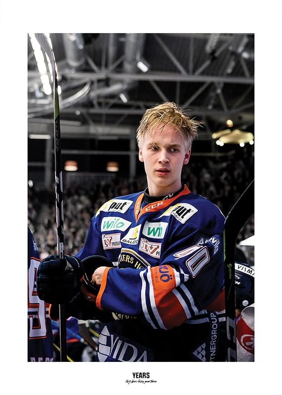 Poster Years #40 Elias Pettersson Växjö Lakers