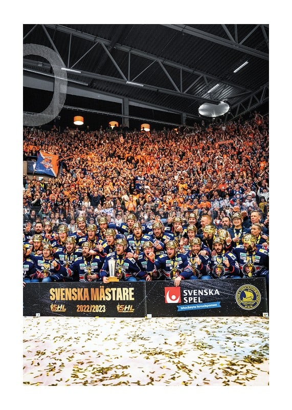 Poster Svenska Mästare 2022/2023 Växjö Lakers