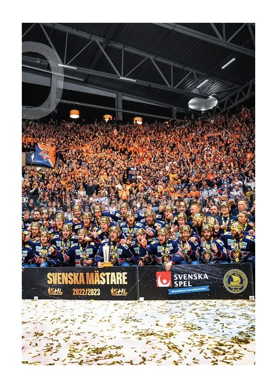 Poster Svenska Mästare 2022/2023 Växjö Lakers