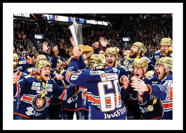 Poster Kapten Josefsson Firar 2023 Växjö Lakers