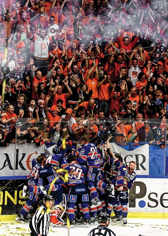 Första Guldet 2015 Växjö Lakers-12