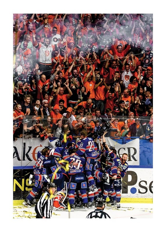 Poster Första Guldet 2015 Växjö Lakers