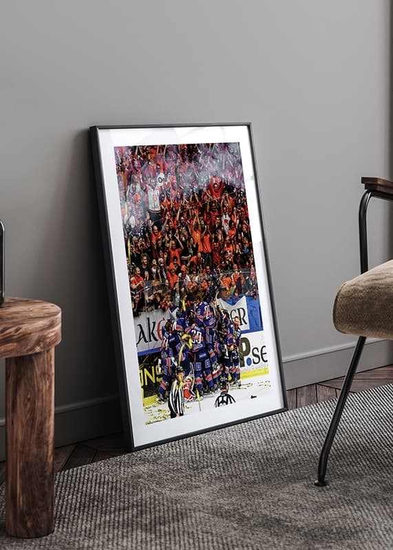 Poster Första Guldet 2015 Växjö Lakers crossfade