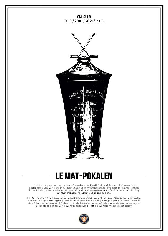 Poster Växjö Lakers Le Mat-Pokalen