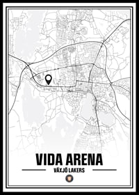 Vida Arena Karta Växjö Lakers-0