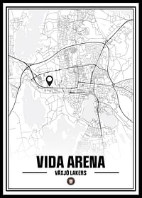 Vida Arena Karta Växjö Lakers-0