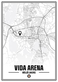 Vida Arena Karta Växjö Lakers-1