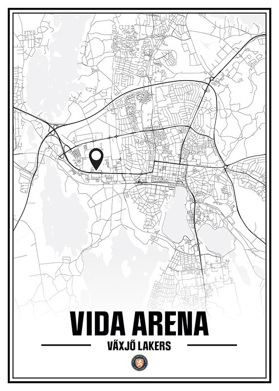 Vida Arena Karta Växjö Lakers-12