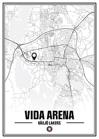 Vida Arena Karta Växjö Lakers-1