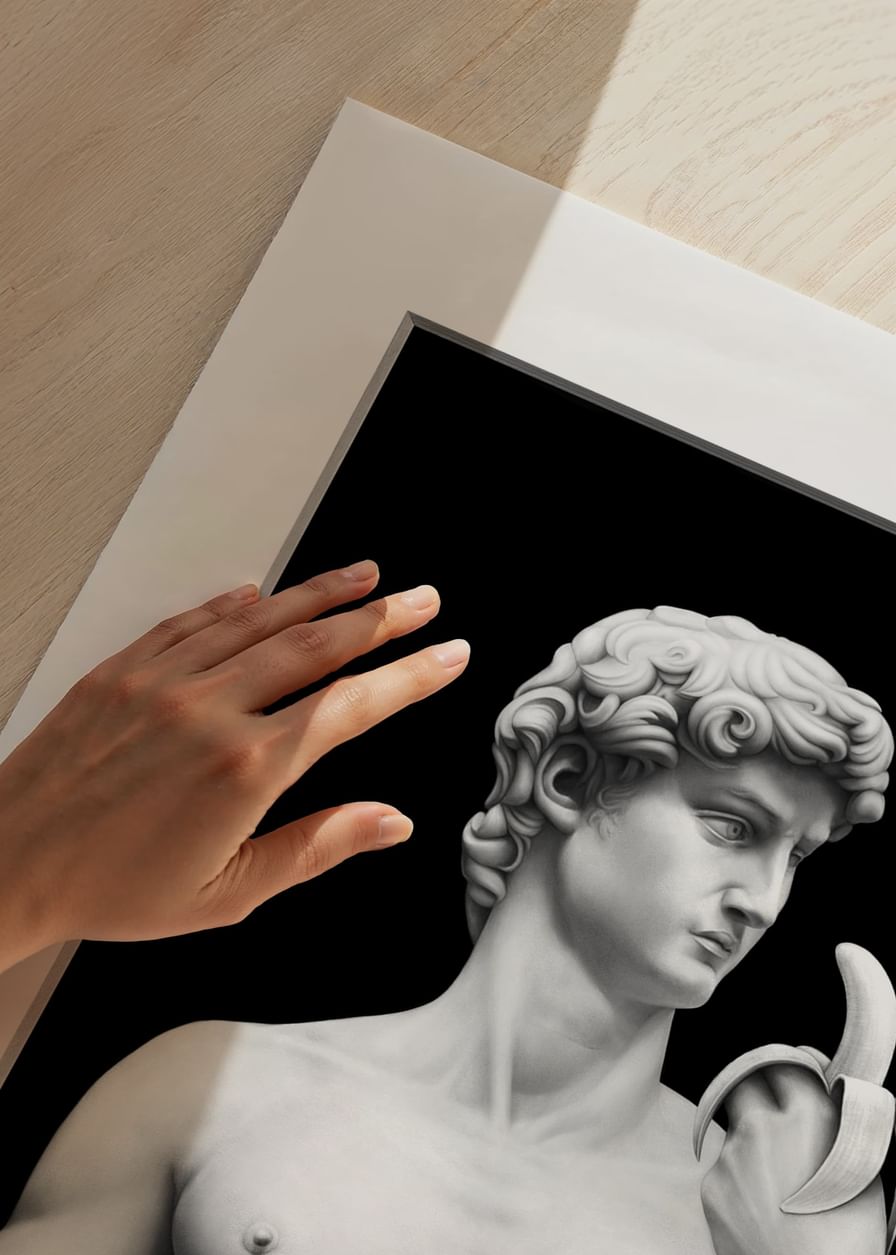 Sanna Wieslander Snack Time (Michelangelo’s David Statue)-12