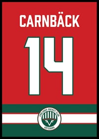 Frölunda HC Legendar #14 Carnbäck-2