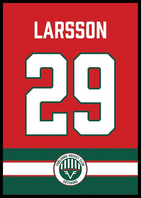 Frölunda HC Legendar #29 Larsson-12